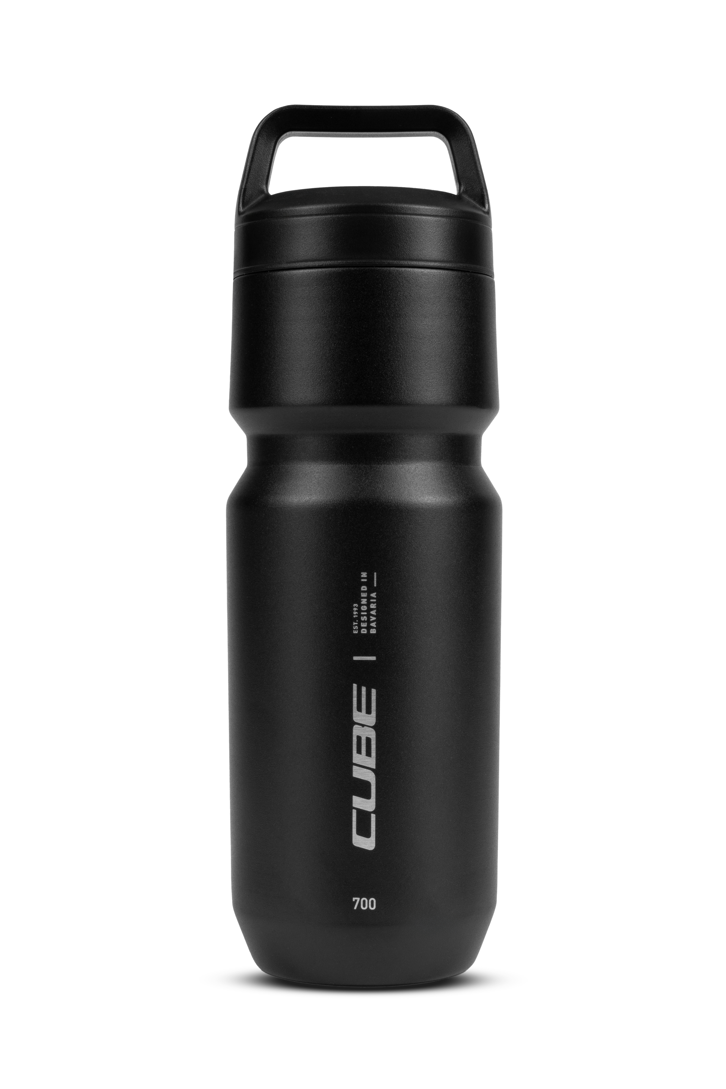 Cube Edelstahlflasche Arc 700 black Cube Edelstahlflasche Arc 700 black