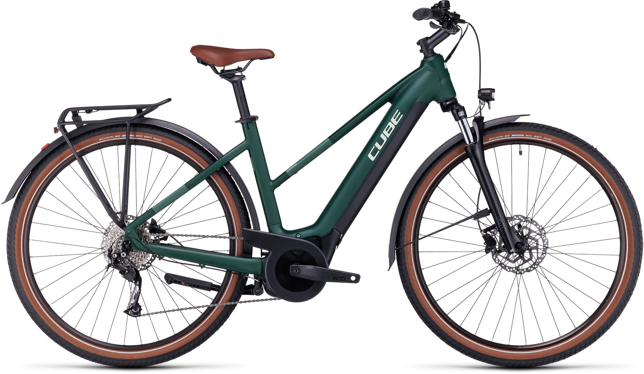 Cube Touring Hybrid ONE 625 Trapez darkgreen´n´green (2024) Cube Touring Hybrid ONE 625 Trapez darkgreen´n´green (2024)