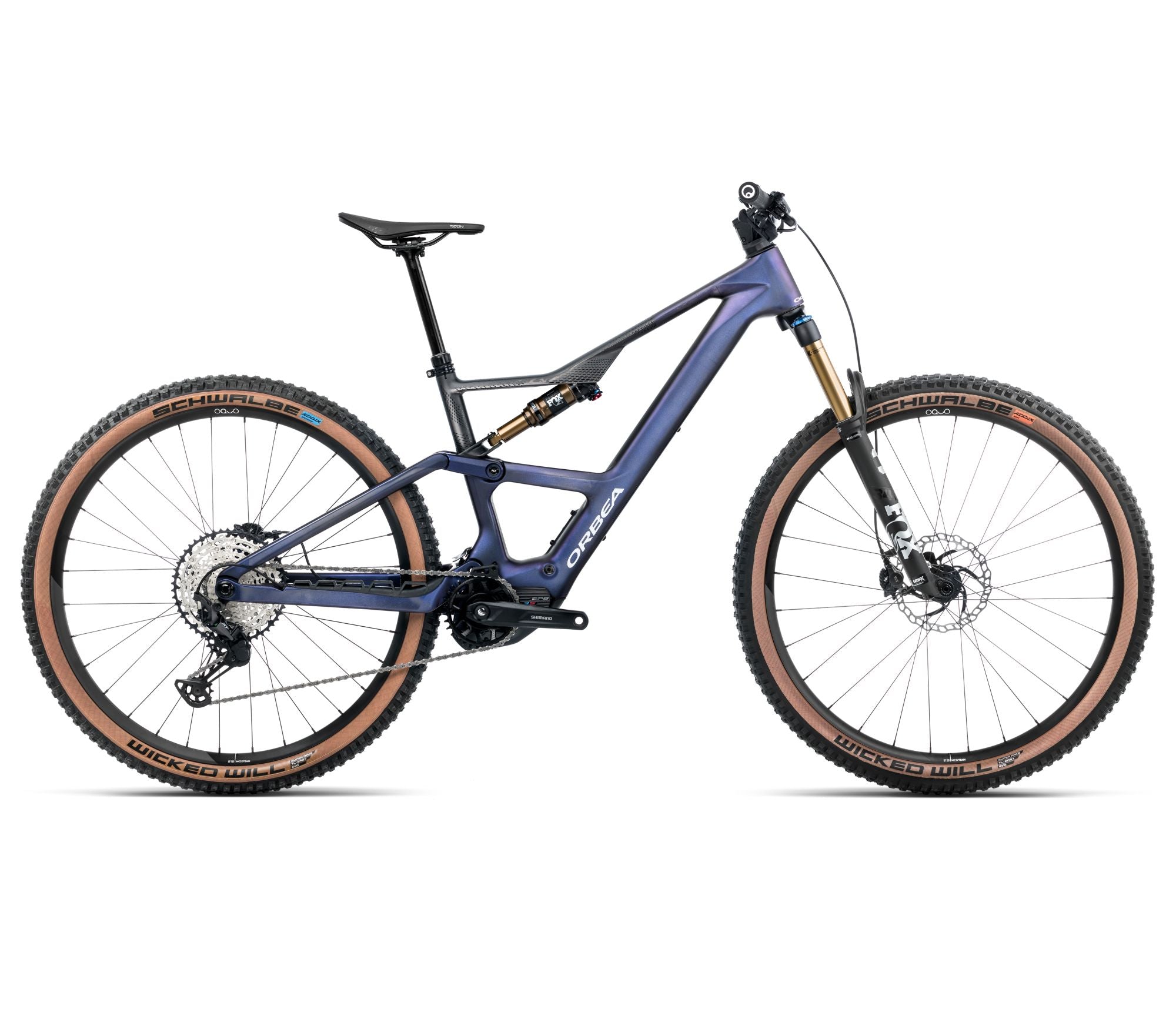 Orbea RISE SL M10 630W Tanzanite Carbon View - Carbon Raw (2025) Orbea RISE SL M10 630W Tanzanite Carbon View - Carbon Raw (2025)