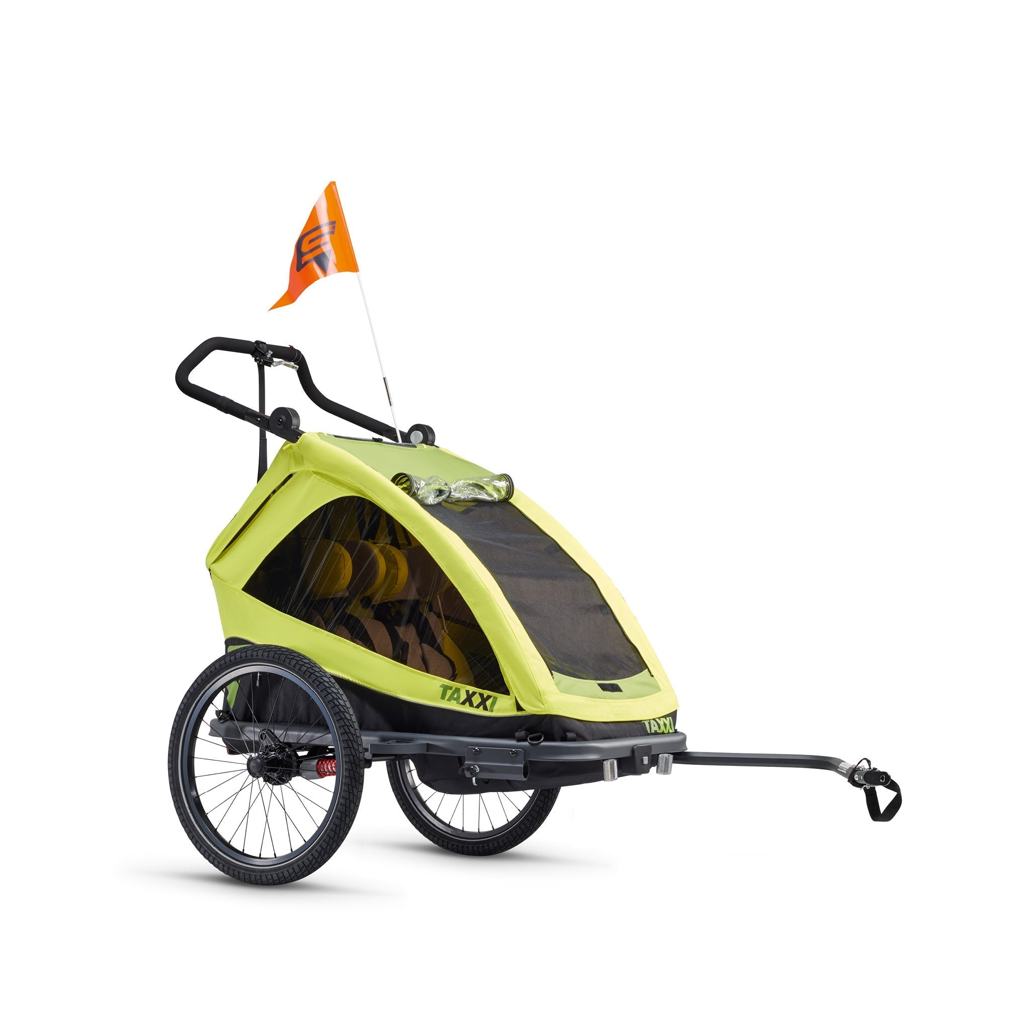 TAXXI Kinderanhänger ELITE two Lime TAXXI Kinderanhänger ELITE two Lime