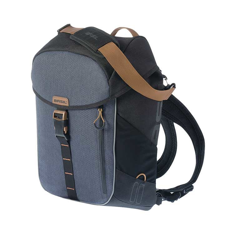 Basil Miles Tagesrucksack 17l blau/schwarz Basil Miles Tagesrucksack 17l blau/schwarz