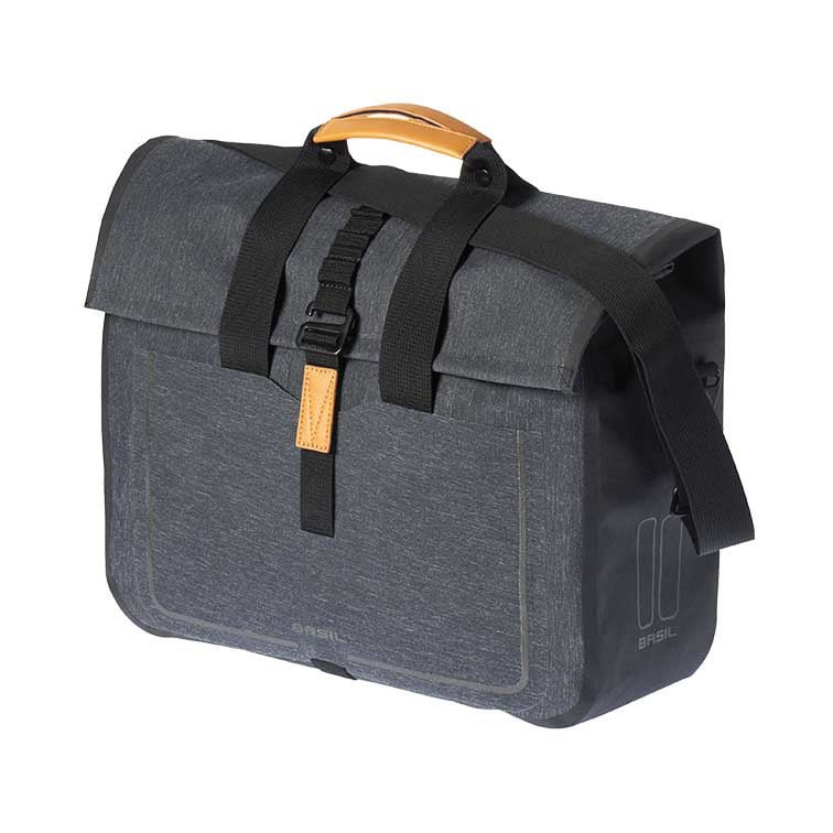 Basil Urban Dry Business Fahrradtasche 20l grau Basil Urban Dry Business Fahrradtasche 20l grau