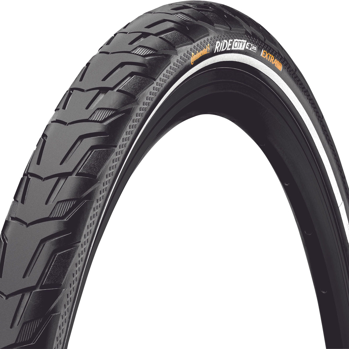 Continental Ride City Drahtreifen 28x1.60" E-25 Reflex schwarz Continental Ride City Drahtreifen 28x1.60" E-25 Reflex schwarz
