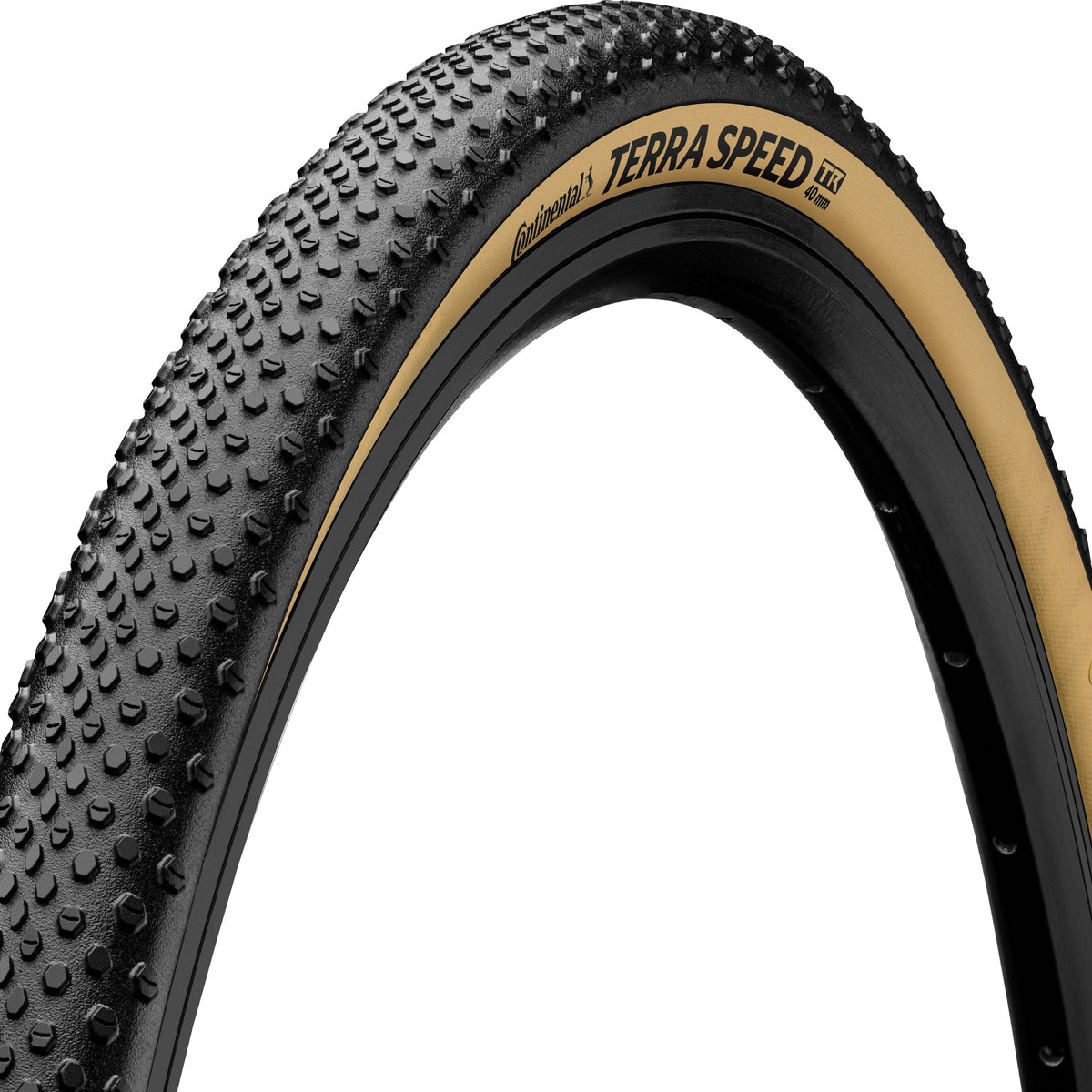 Continental Terra Speed ProTection Faltreifen TLR 27.5x1.50" schwarz/beige Continental Terra Speed ProTection Faltreifen TLR 27.5x1.50" schwarz/beige