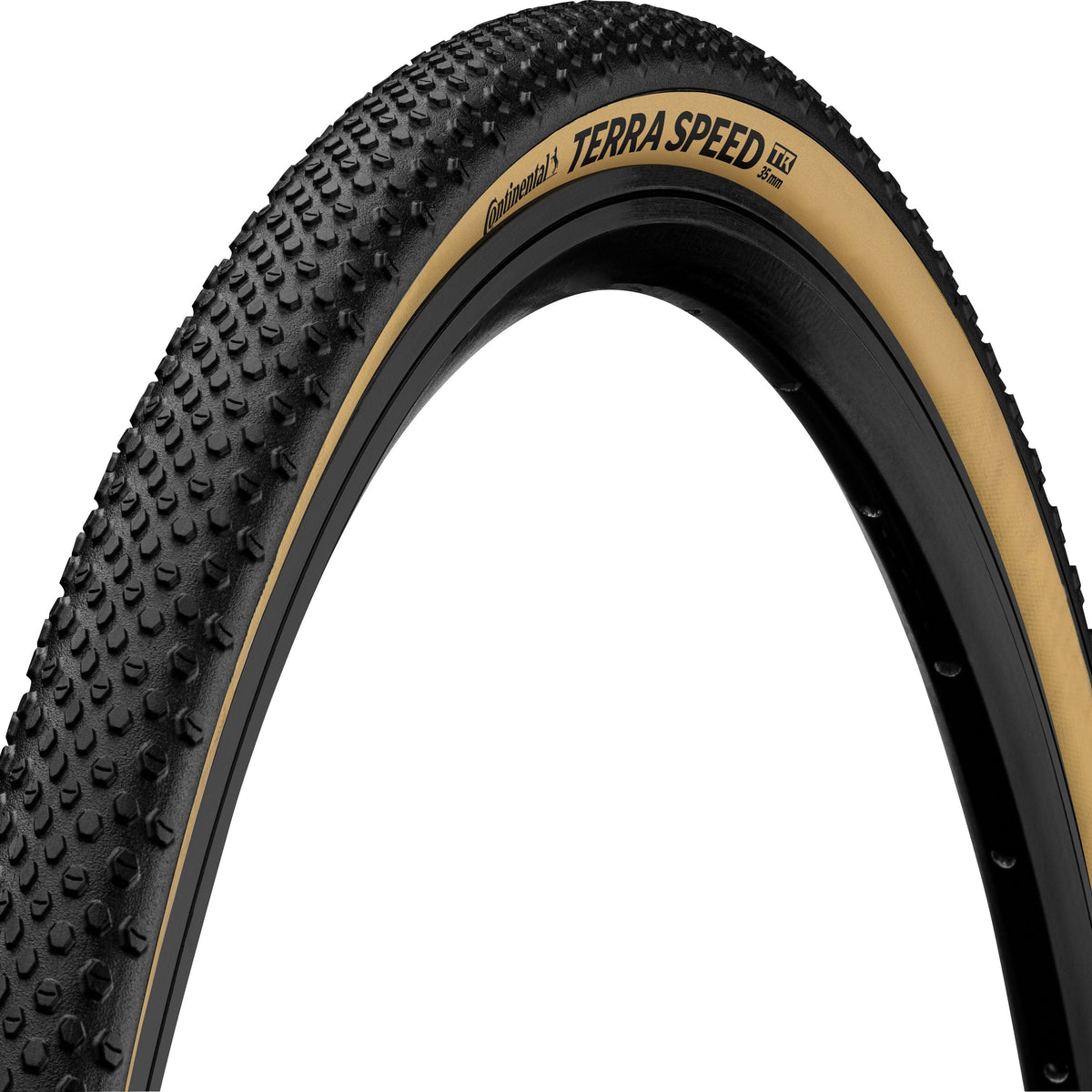 Continental Terra Speed ProTection Faltreifen TLR 28x1.35" schwarz/beige Continental Terra Speed ProTection Faltreifen TLR 28x1.35" schwarz/beige