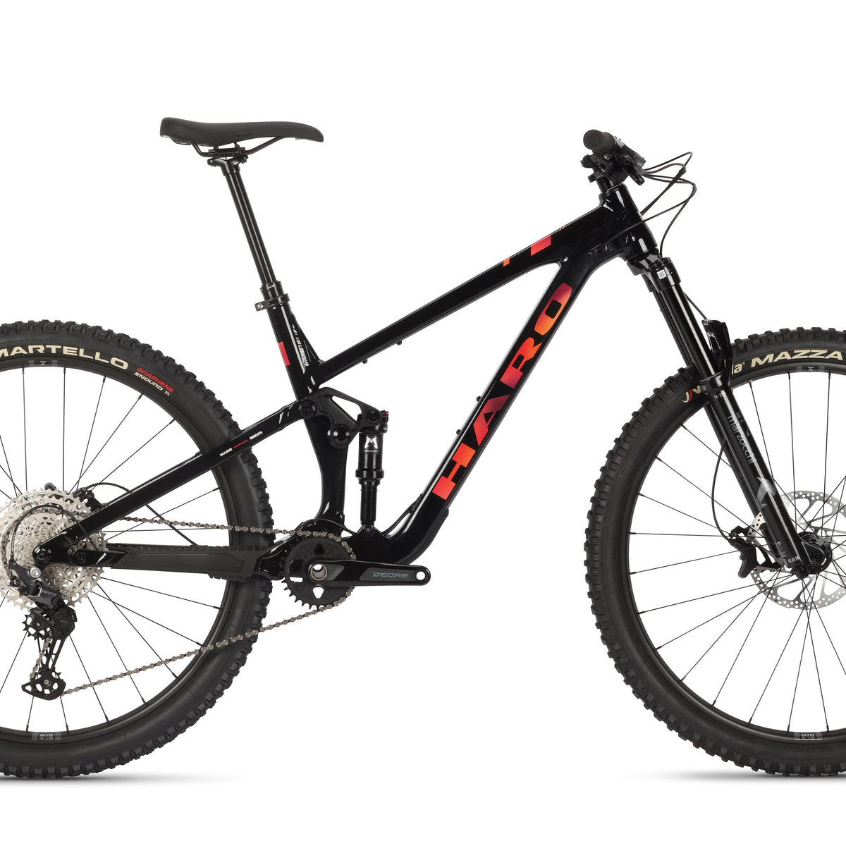 Haro Bikes Daley Alloy 2 Black / Amber Haro Bikes Daley Alloy 2 Black / Amber