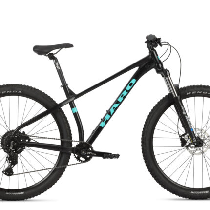 Haro Bikes Double Peak 3 - Matte Black / Teal (2025)