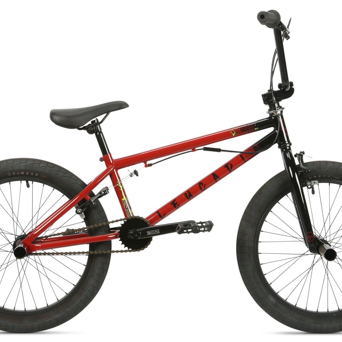Haro Bikes Leucadia DLX Black/Red Haro Bikes Leucadia DLX Black/Red