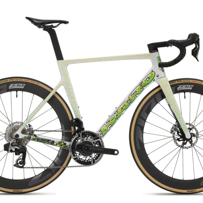 Haro Bikes Rivette Carbon LTD - Gloss White / Electric Green Yellow