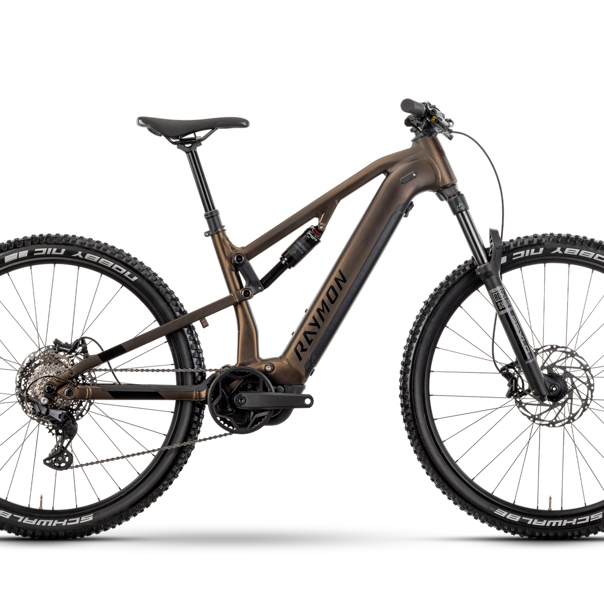 Raymon Trailray 120 Pro tenmoku / black / green Raymon Trailray 120 Pro tenmoku / black / green