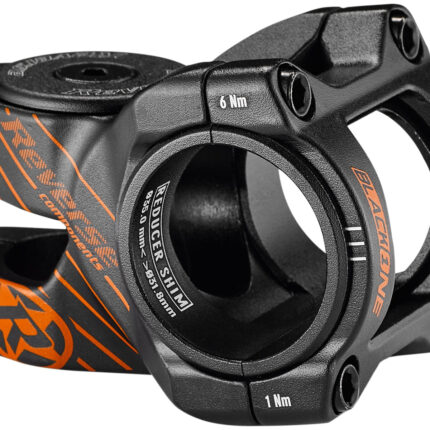 Reverse Black ONE D-2 Vorbau Ø31,8mm schwarz/orange