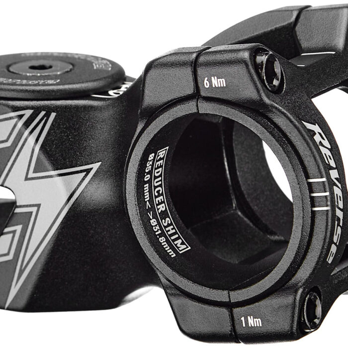 Reverse E-Black ONE D-2 Vorbau Ø31,8/35mm schwarz/grau