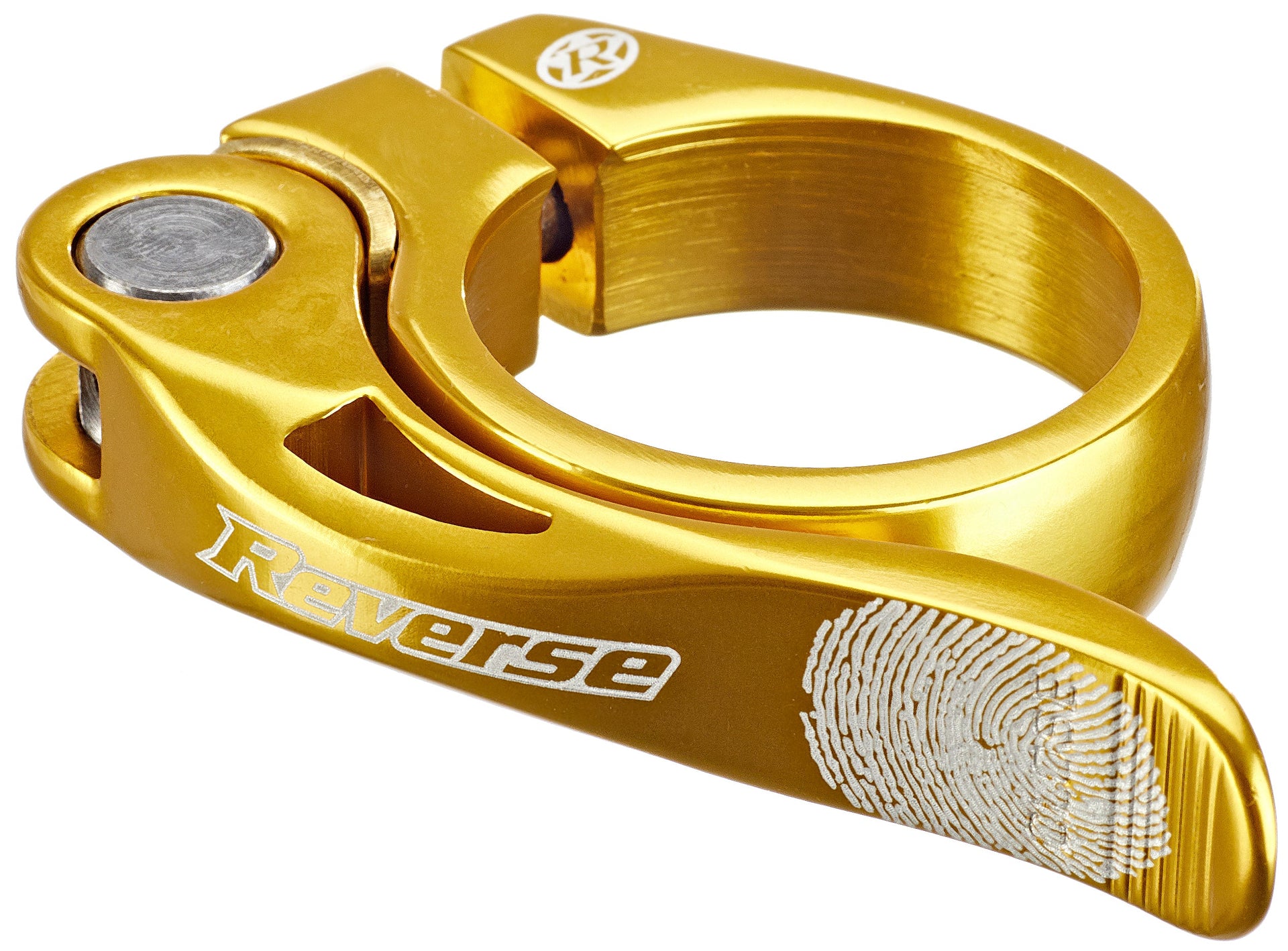 Reverse Long Life Sattelklemme Ø34,9mm gold Reverse Long Life Sattelklemme Ø34,9mm gold