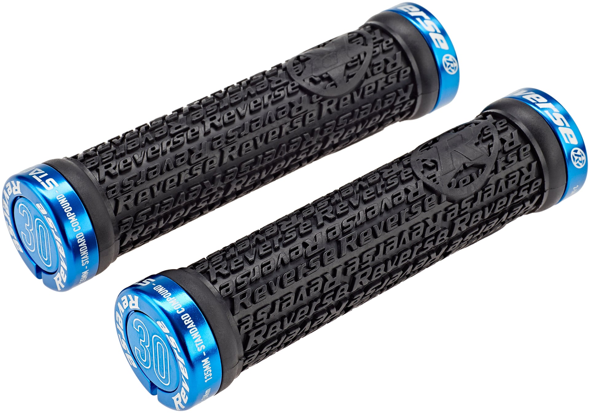 Reverse Stamp Lock On Griffe schwarz/blau Reverse Stamp Lock On Griffe schwarz/blau