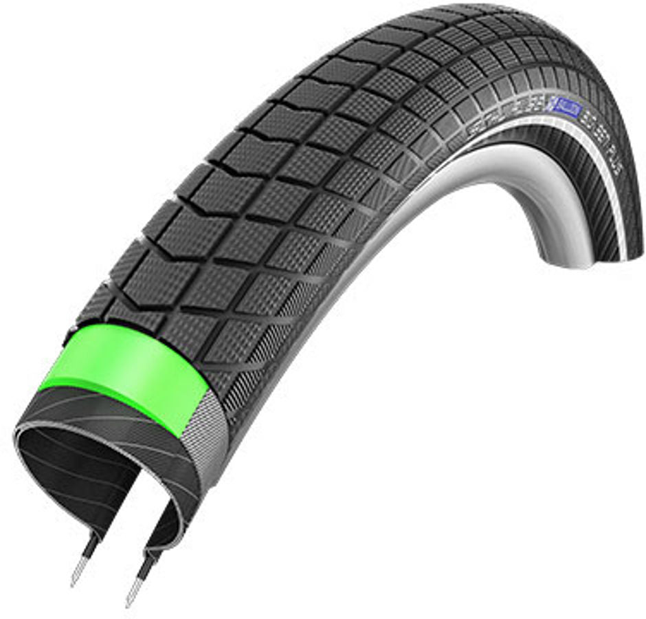 Schwalbe Big Ben Plus Drahtreifen 20x2.15" Performance GreenGuard E-50 Reflex schwarz Schwalbe Big Ben Plus Drahtreifen 20x2.15" Performance GreenGuard E-50 Reflex schwarz