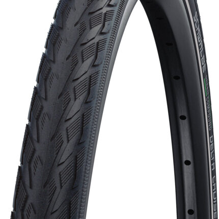 Schwalbe Delta Cruiser Plus Active Drahtreifen 28x1.40" PunctureG E-25 Green Compound Reflex schwarz