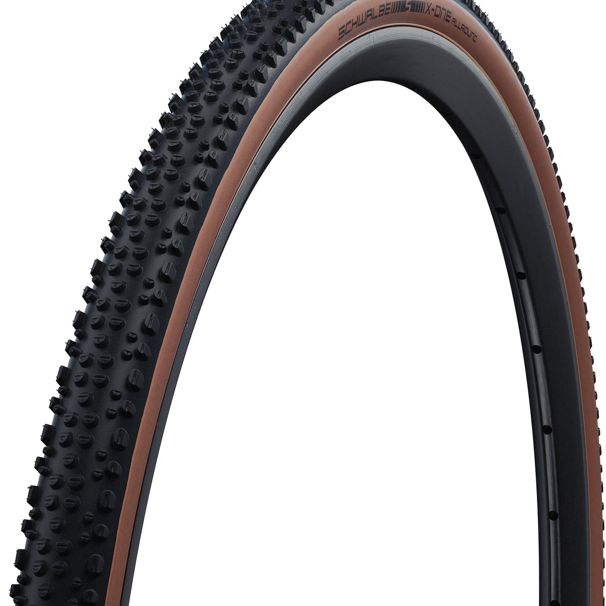 Schwalbe X-One Allround Faltreifen 28x1.30" Performance RaceGuard schwarz/braun Schwalbe X-One Allround Faltreifen 28x1.30" Performance RaceGuard schwarz/braun