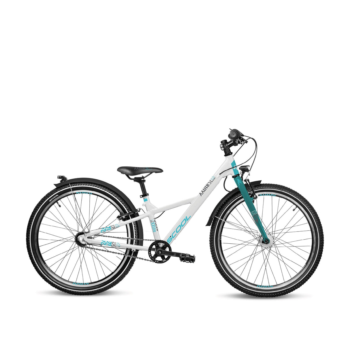 S'COOL Junior Bikes Kinderfahrrad XXlite sl 24 Zoll 7-Gang White/Aqua S'COOL Junior Bikes Kinderfahrrad XXlite sl 24 Zoll 7-Gang White/Aqua
