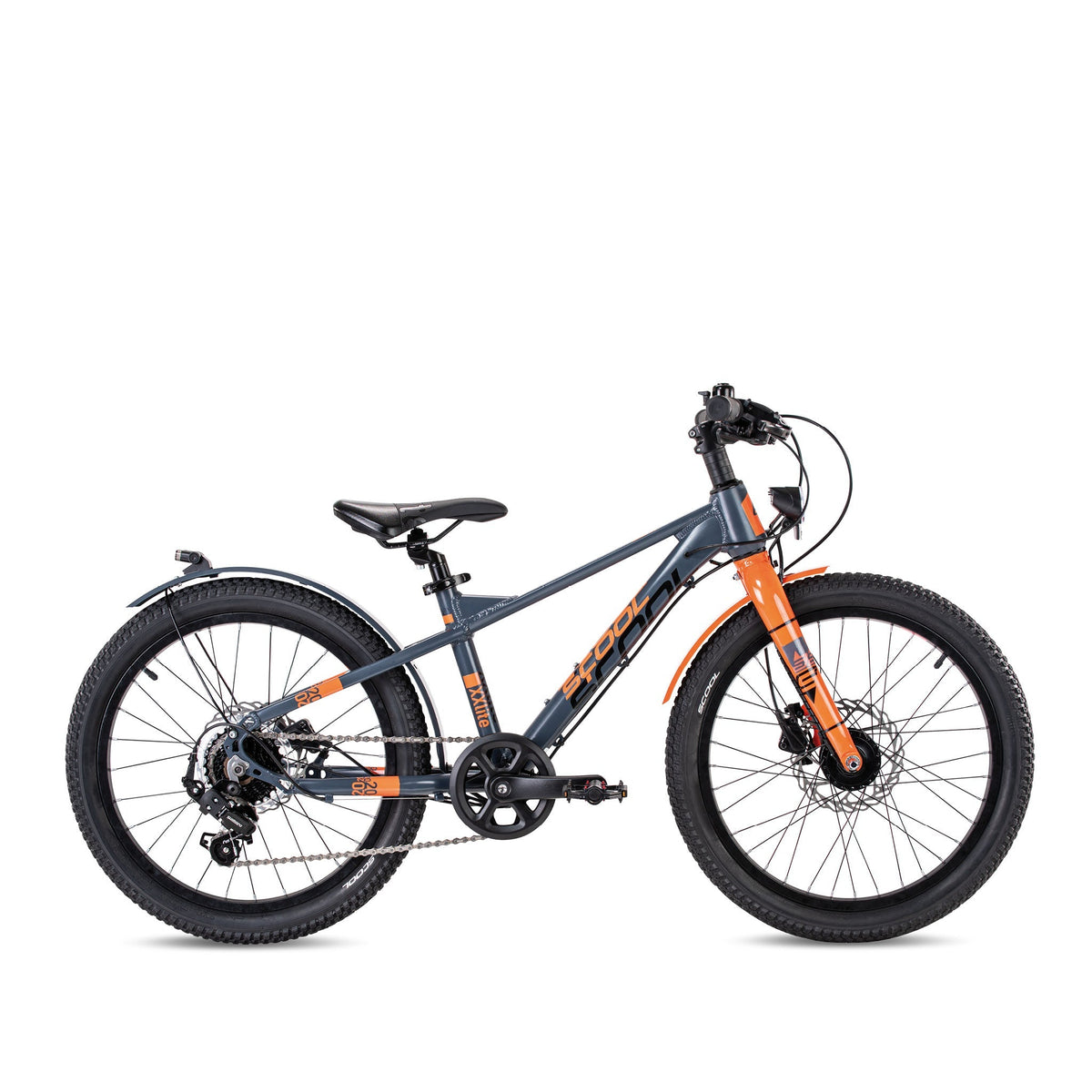 S'COOL Junior Bikes XXlite evo disc 20 Zoll 7-Gang Grey/Orange S'COOL Junior Bikes XXlite evo disc 20 Zoll 7-Gang Grey/Orange