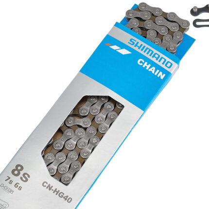 Shimano CN-HG40 Kette 7/8-fach grau