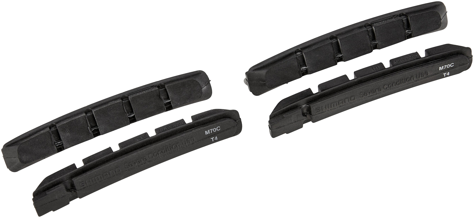 Shimano M70CT4 Bremsbeläge 4 Stück schwarz Shimano M70CT4 Bremsbeläge 4 Stück schwarz