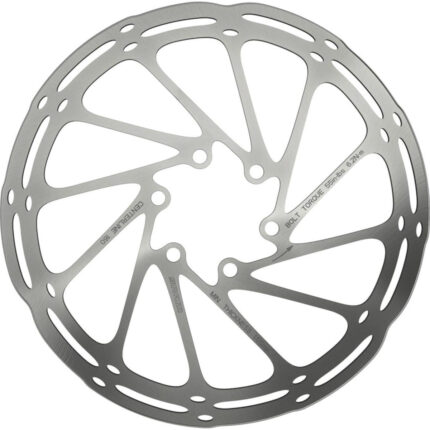 SRAM Centerline Rounded Bremsscheibe einteilig silber