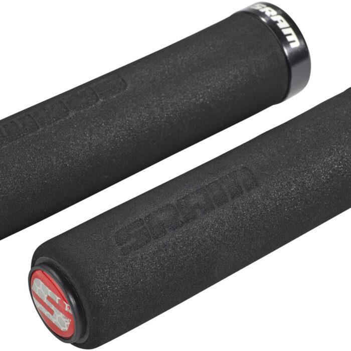 SRAM Lock-On Schaumstoffgriffe schwarz/rot