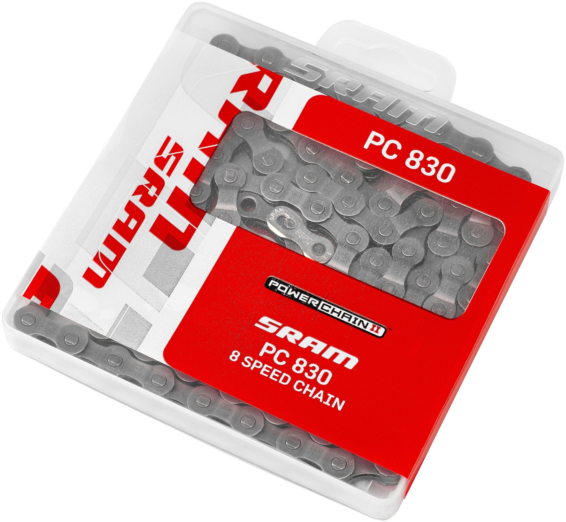 SRAM PC-830 Kette 8-fach silber SRAM PC-830 Kette 8-fach silber